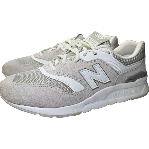 New Balance Shoes - New Balance 997H Grey White Suede Mesh Sneakers‎ CW997HCR Womens 8.5 Mens 7